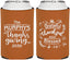 Personalized Thanksgiving Can Coolers - Grateful Blessed | 260028