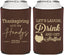 Personalized Thanksgiving Can Coolers - Turkey Stuffed | 260038