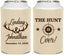 Personalized Wedding Can Coolers - The Hunt Is Over | 266