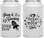 Personalized Wedding Can Coolers - Over The Moon In Love | 267
