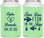 Personalized Wedding Can Coolers - Two Less Fish In The Sea | 270