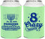 Personalized Hanukkah Can Coolers - Eight Crazy Nights | 270010