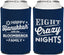 Personalized Hanukkah Can Coolers - Eight Crazy Nights | 270011