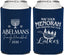 Personalized Hanukkah Can Coolers - Menorah Latkes | 270019