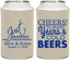 Personalized Wedding Can Coolers - Cheers Years Cold Beers | 274