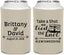 Personalized Wedding Can Coolers - Take A Shot We Tied The Knot | 277