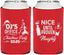 Personalized Christmas Can Coolers - Naughty Or Nice | 280000