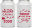 Personalized Christmas Can Coolers - Eat Drink And Be Jolly | 280010