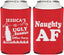 Personalized Christmas Can Coolers - Eat Drink Be Ugly | 280024