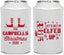 Personalized Christmas Can Coolers - Lets Get Elfed Up | 280038