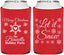 Personalized Christmas Can Coolers - Let Is Snow | 280088