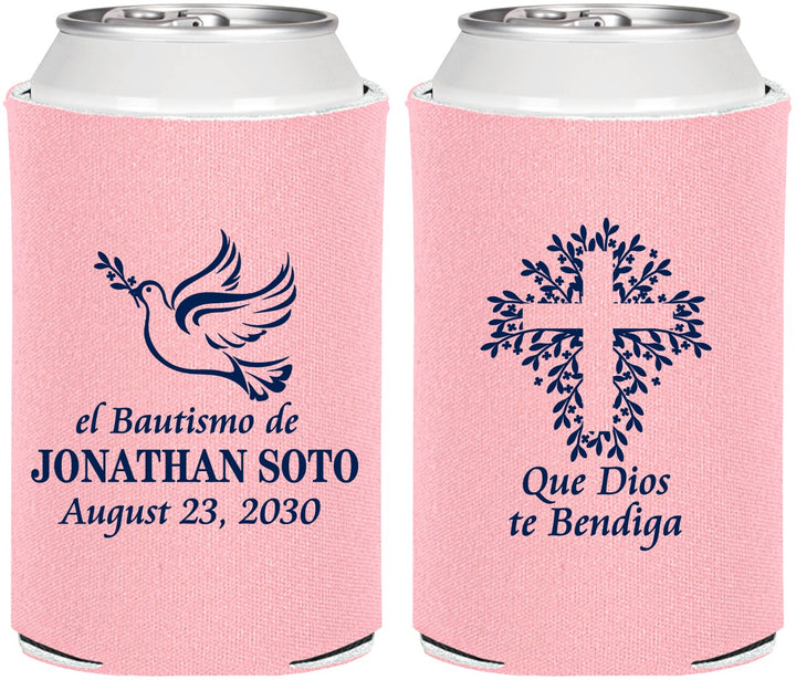 Personalized Baptism Can Coolers - Mi Bautizo | 290004