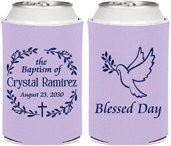 Personalized Baptism Can Coolers - Blessed Day | 290006