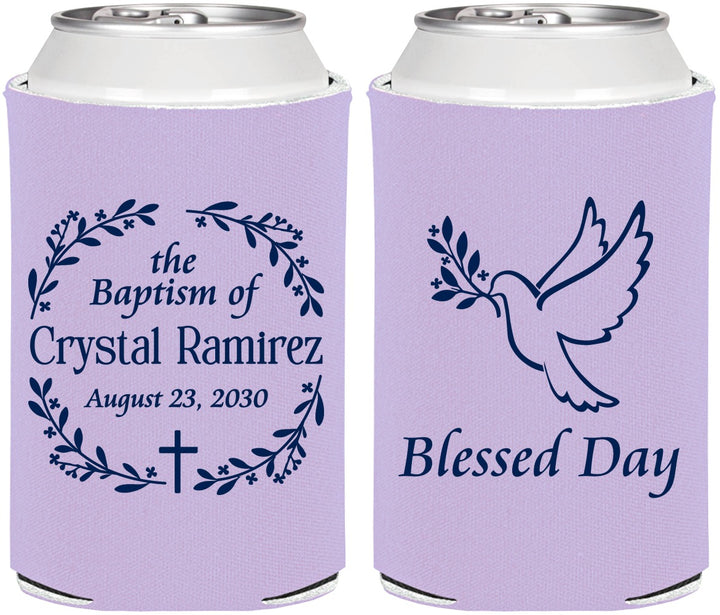 Personalized Baptism Can Coolers - Blessed Day | 290006