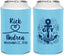 Personalized Wedding Can Coolers - Lets Get Nauti | 292