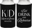 Personalized Rehearsal Dinner Can Coolers - Eat Drink Rehearse | 30000