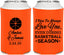 Personalized Wedding Can Coolers - Basketball | 304