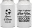 Personalized Wedding Can Coolers - Soccer | 307