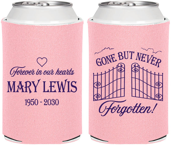 Personalized Memorial Can Coolers - Gone But Never Forgotten | 310001