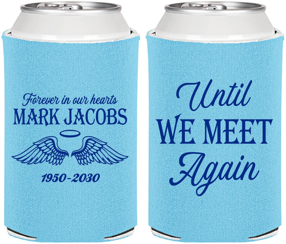 Personalized Memorial Can Coolers - Until We Meet Again | 310002