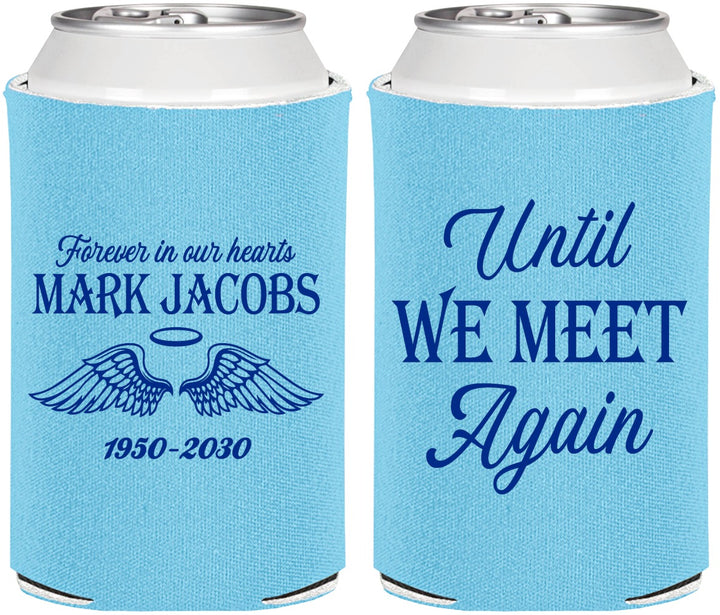 Personalized Memorial Can Coolers - Until We Meet Again | 310002
