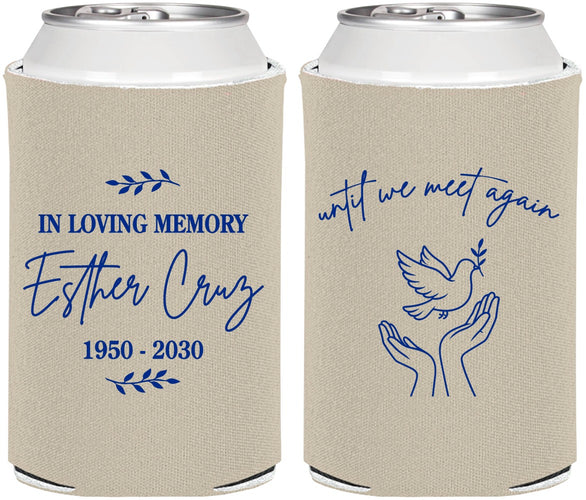 Personalized Memorial Can Coolers - In Loving Memory | 310004