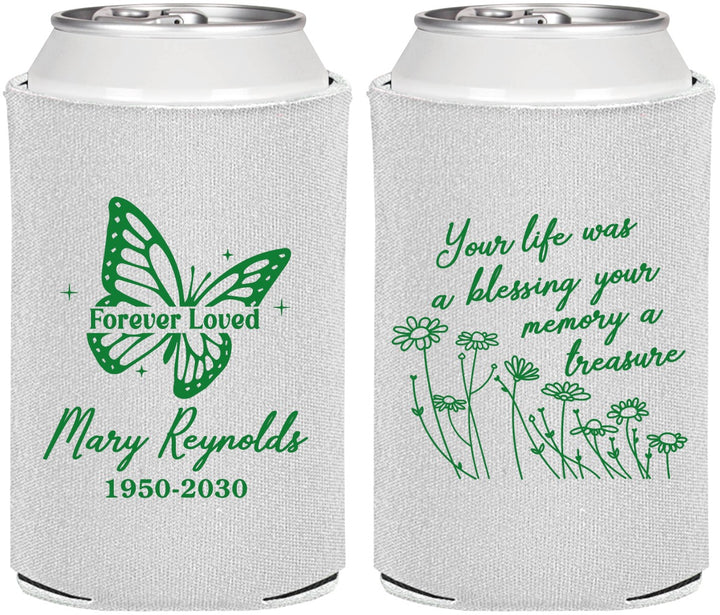 Personalized Memorial Can Coolers - Forever Loved | 310013
