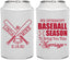 Personalized Wedding Can Coolers - We Interrupt Baseball | 313