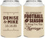 Personalized Wedding Can Coolers - We Interrupt Football | 314
