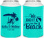 Personalized Wedding Can Coolers - We Did It On The Beach | 317