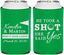 Personalized Wedding Can Coolers - Took A Shot Golf | 320