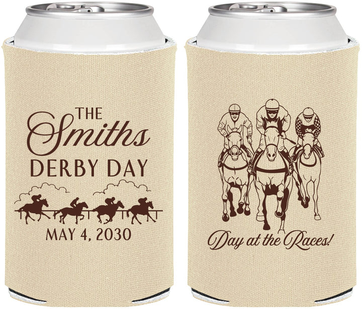 Personalized Derby Day Can Coolers - Day At The Races | 320009