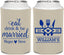 Personalized Wedding Can Coolers - Eat Drink Be Married | 327