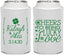 Personalized Wedding Can Coolers - Lucky In Love | 328
