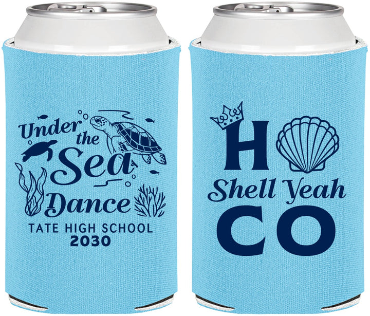 Personalized Homecoming Can Coolers - Hoco Under The Sea | 330003