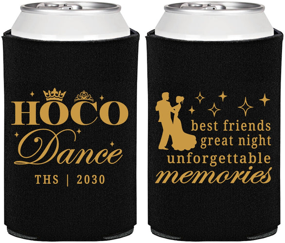 Personalized Homecoming Can Coolers - Hoco Dance | 330007