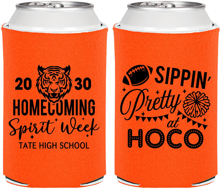 Personalized Homecoming Can Coolers - Hoco Spirit Week | 330014