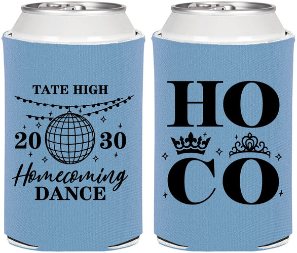 Personalized Homecoming Can Coolers - Hoco Dance | 330016