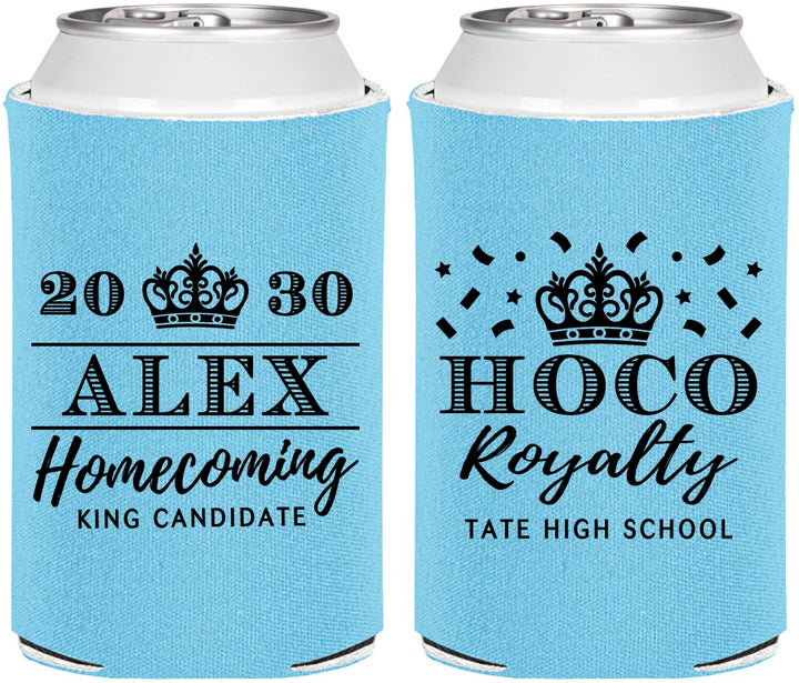 Personalized Homecoming Can Coolers - Hoco King Vote | 330025