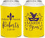 Personalized Wedding Can Coolers - Mardi Gras | 339