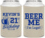 Personalized 21st Birthday Can Coolers - Beer Me I Am Legal | 340014