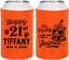 Personalized 21st Birthday Can Coolers - Party Like An Animal Tiger | 340020