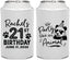 Personalized 21st Birthday Can Coolers - Party Like An Animal Panda | 340021