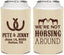 Personalized Wedding Can Coolers - Horseshoe | 342