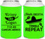Personalized Wedding Can Coolers - Fiesta Siesta Tequila Repeat | 344