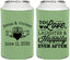 Personalized Wedding Can Coolers - Love Laughter Happily | 346