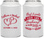 Personalized Wedding Can Coolers - Best Friends For Life | 349