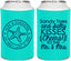 Personalized Wedding Can Coolers - Sandy Feet Salty Kisses | 355