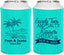 Personalized Wedding Can Coolers - Beach | 358