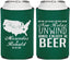 Personalized Wedding Can Coolers - Relax Unwind Enjoy Beer | 360